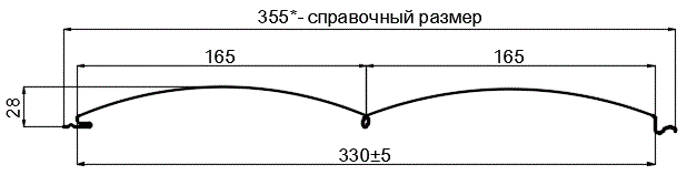 Фото: Сайдинг Woodstock-28х330 (ECOSTEEL_T-01-ЗолотойДуб-0.5) в Пушкино