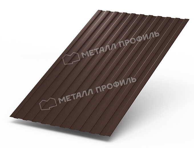 Фото: Профнастил С8 х 1150 - A (Steelmatt-20-8017-0.4±0.08мм) в Пушкино