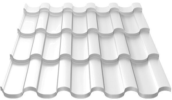 Металлочерепица МП Монтекристо-ML NormanMP (ПЭ-01-9010-0.5)