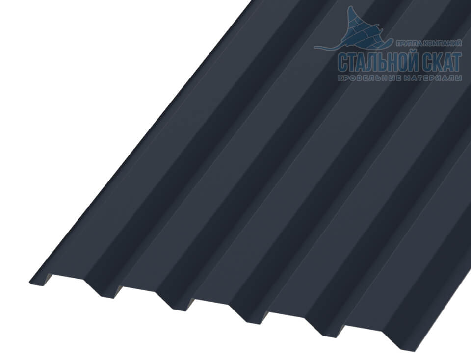 Профнастил С44 х 1000 - B (VALORI-20-Grey-0.5)