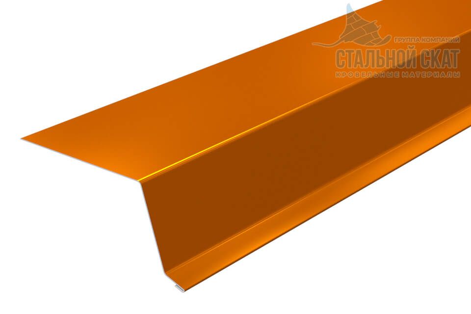 Планка капельник 79х55х2000 (AGNETA-20-Медь\Медь-0.5)