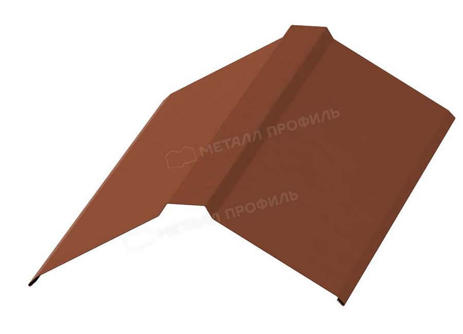 Планка конька плоского 120х120х2000 NormanMP (ПЭ-01-8004-0.5)