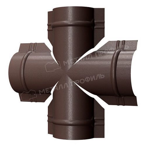 Четверник для круглого конька R110 (VikingMP-01-8017-0.45)