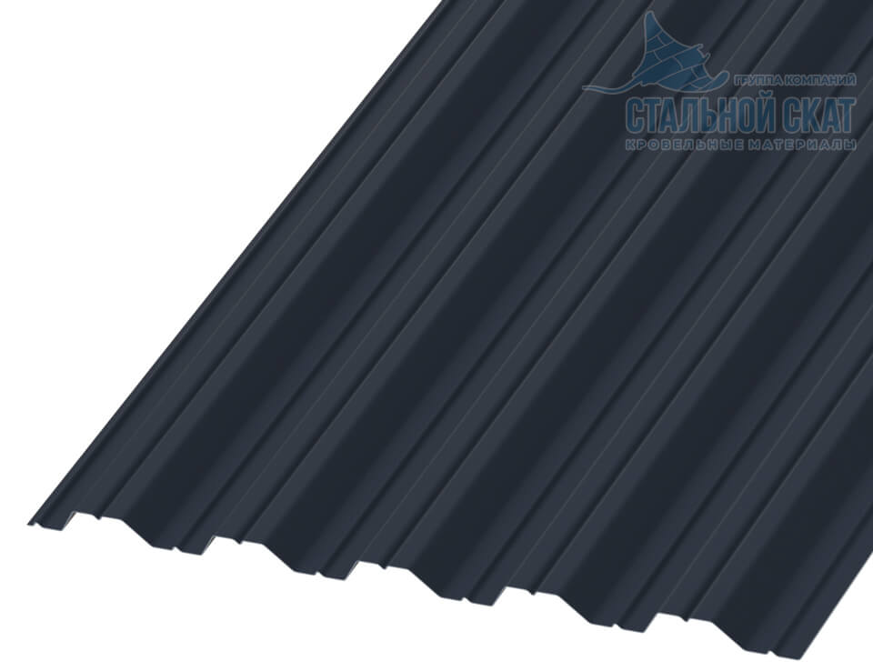 Профнастил НС35 х 1000 - B (VALORI-20-Grey-0.5)