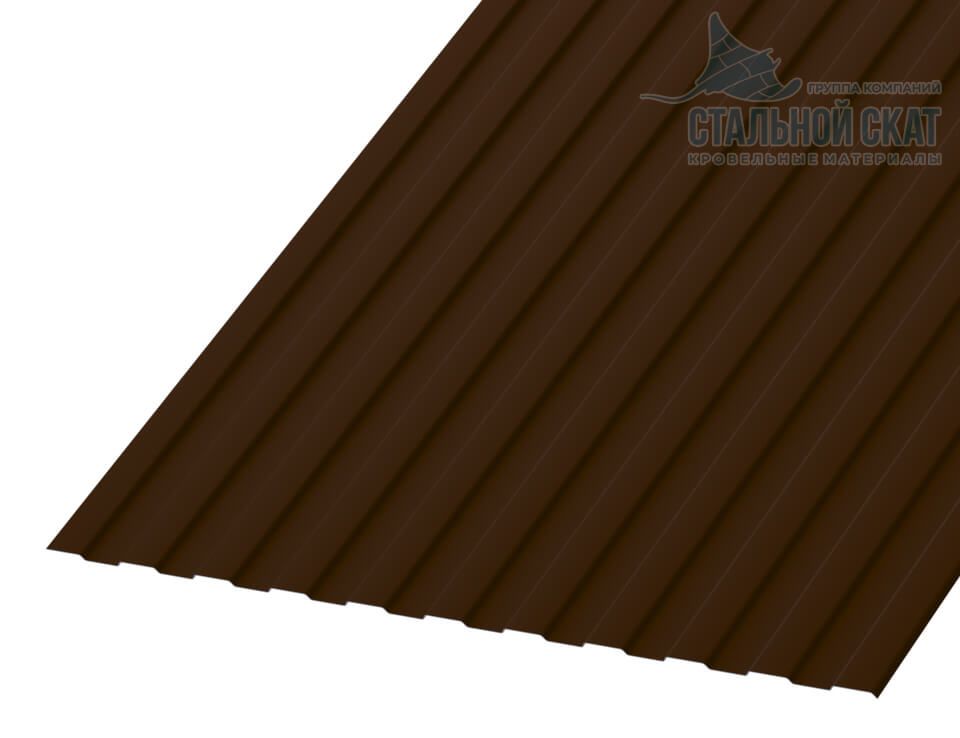 Профнастил С8 х 1150 - A (Steelmatt-20-8017-0.4)