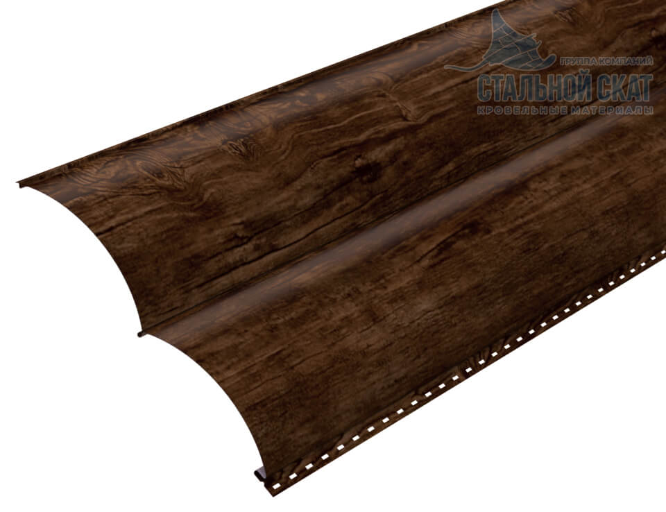 Сайдинг Woodstock-28х330 (ECOSTEEL_MA-01-Бразил. Вишня-0.5)