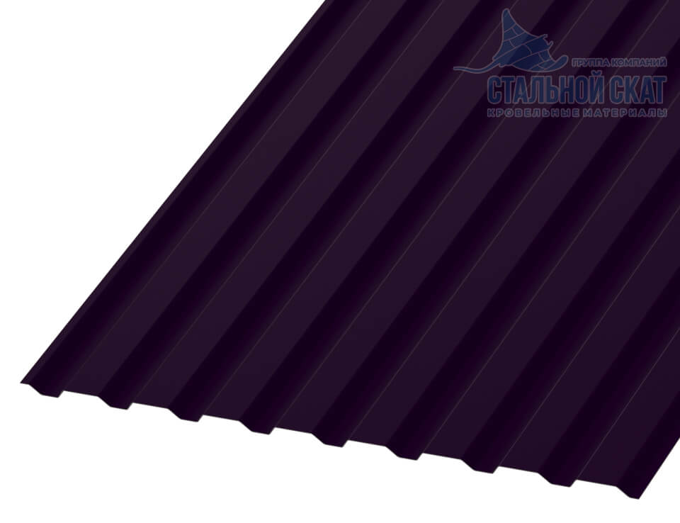 Профнастил МП20 х 1100 - A (VALORI-20-Violet-0.5)